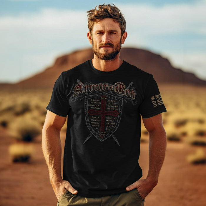Armor of God V2 7.62 Design Men's T-Shirt Black