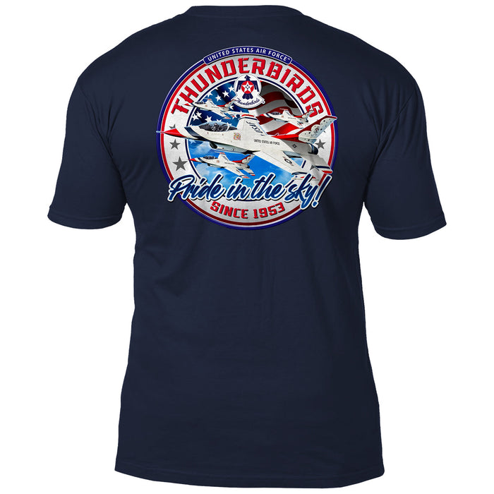 US Air Force Thunderbirds 7.62 Design Men's Navy T-Shirt