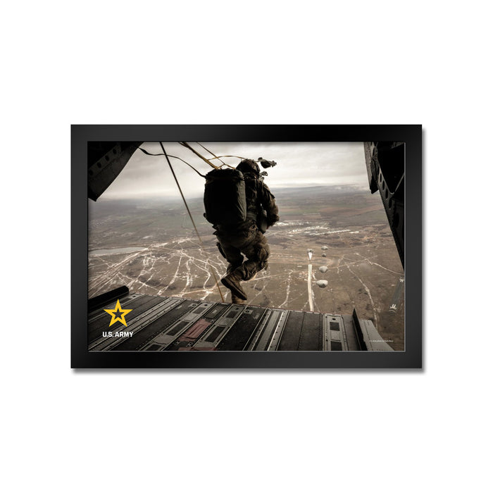 U.S. Army Paratrooper Framed Print