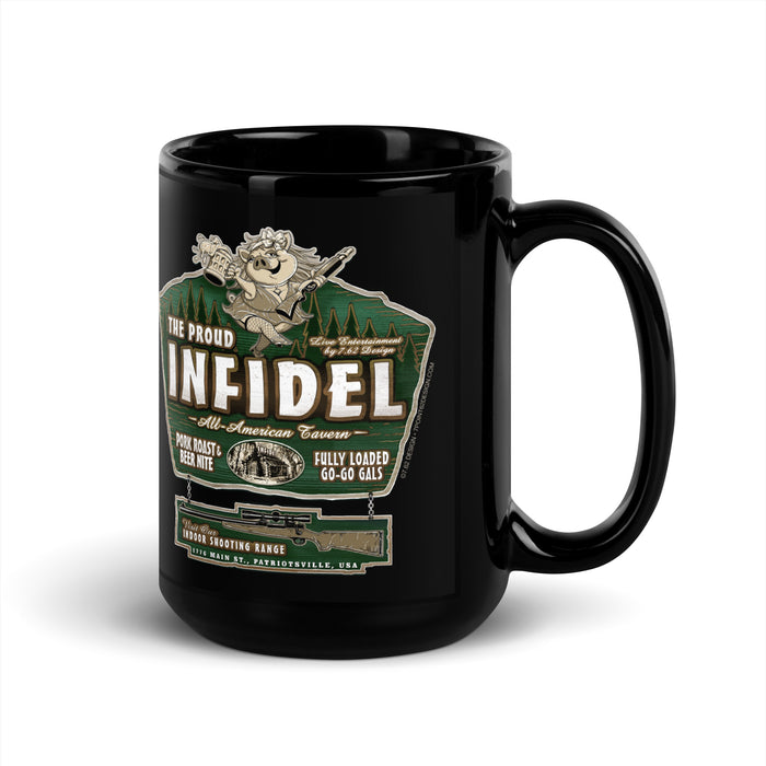 The Proud Infidel Patriotic 15oz Coffee Mug by 7.62 Design