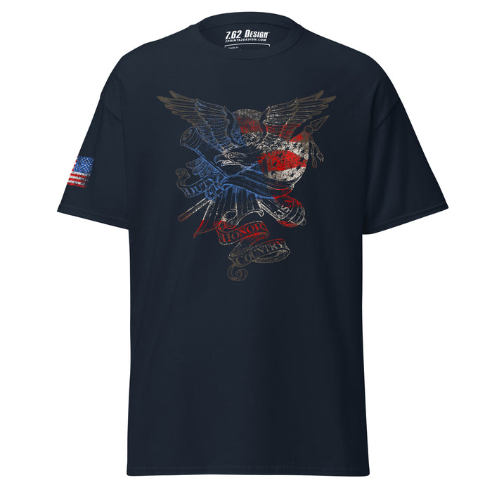 Duty Honor Country Men's Made To Order T-Shirt