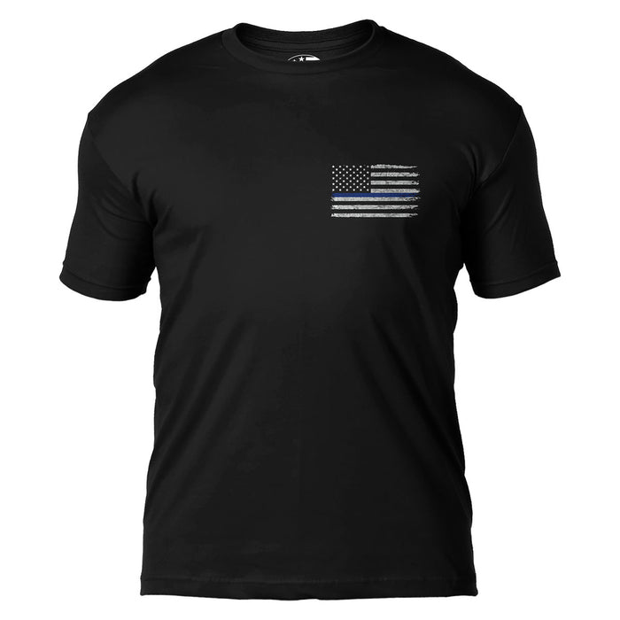 Law Enforcement Back The Blue 7.62 Design Premium Men's Patriotic T-Shirt