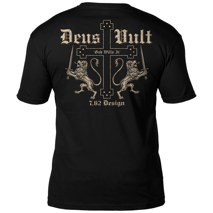 'Deus Vult' (God Wills It) 7.62 Design Premium Men's T-Shirt- 7.62 Design