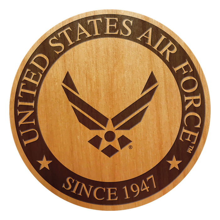 7.62 Design U.S. Air Force Wood Coaster - Set of 4