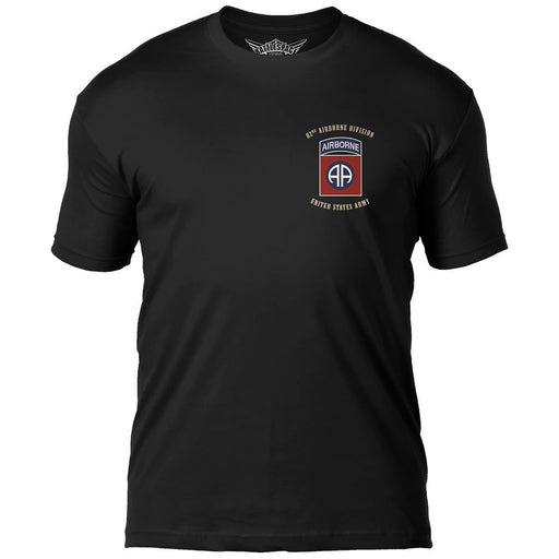 U.S. Army 82nd Airborne Flags 'All Americans' 7.62 Design Battlespace Men's T-Shirt- 7.62 Design