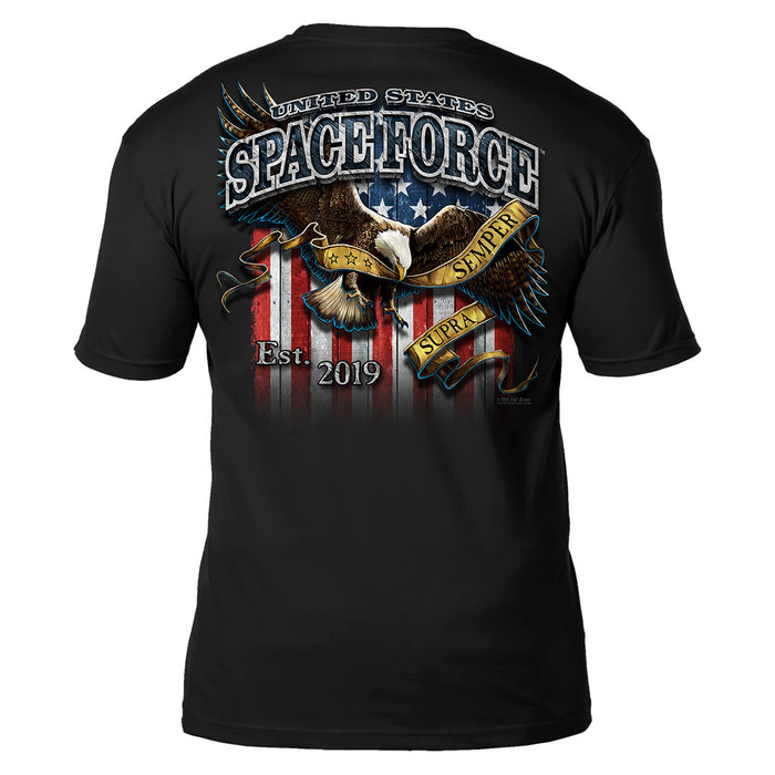 U.S. Space Force Fighting Eagle 7.62 Design Battlespace Men's T-Shirt