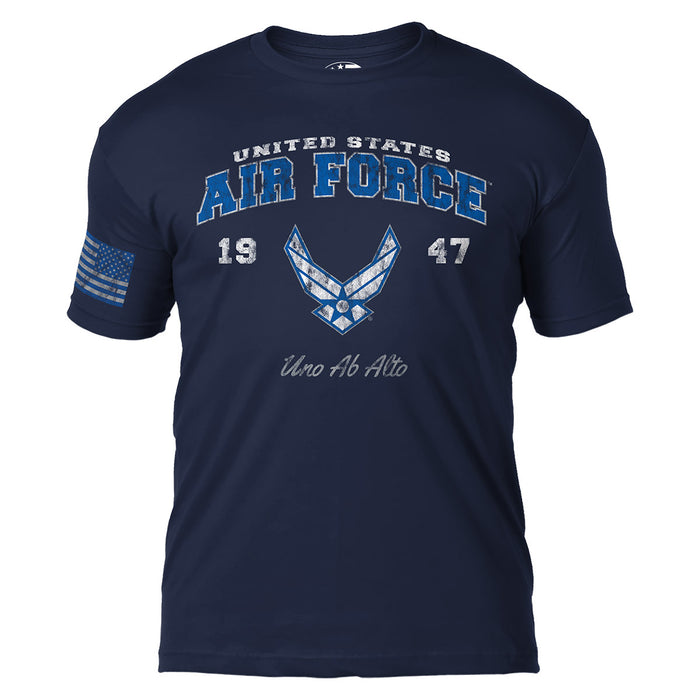US Air Force 'Vintage' 7.62 Design Men's T-Shirt Navy
