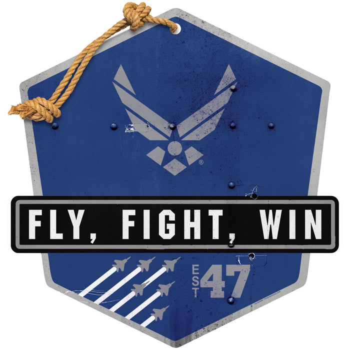 USAF FFW 47 Badge 20 x 20 inch Sign