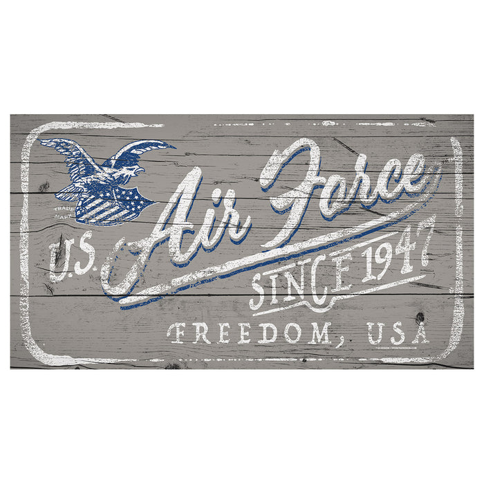 USAF Freedom USA 11 x 20 inch Sign