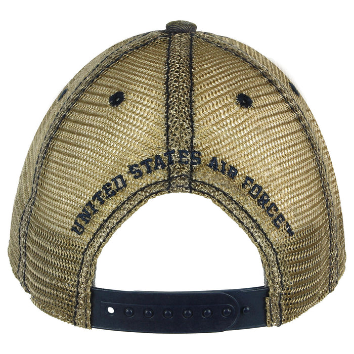US Air Force Logo Vintage Trucker Hat