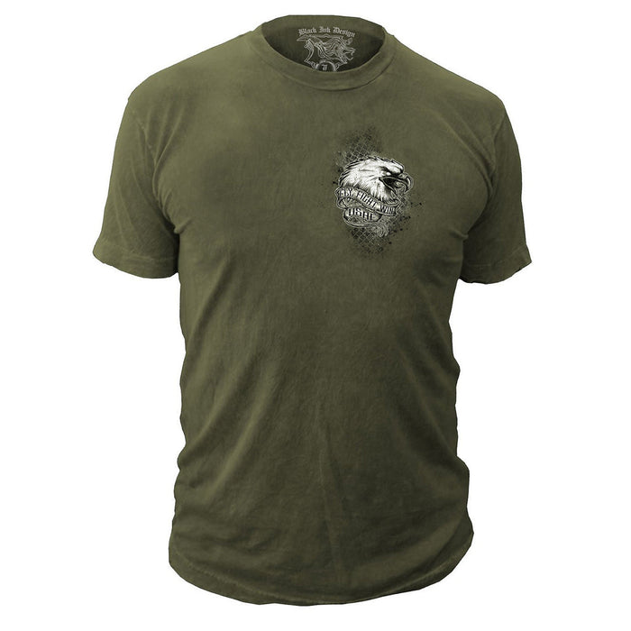 US Air Force - GUARDIANS OF FREEDOM - Black Ink Men's T-Shirt