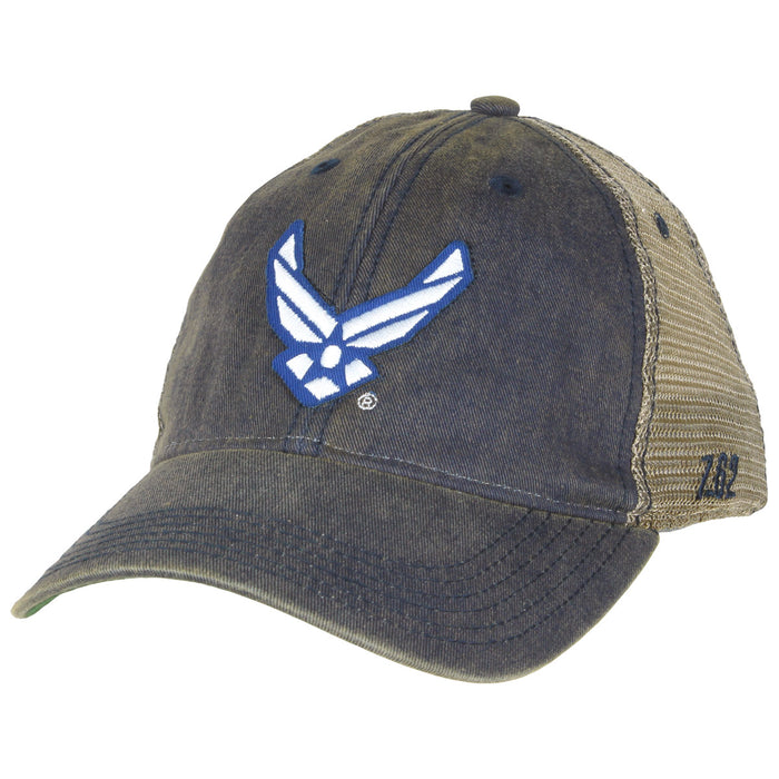 US Air Force Logo Vintage Trucker Hat