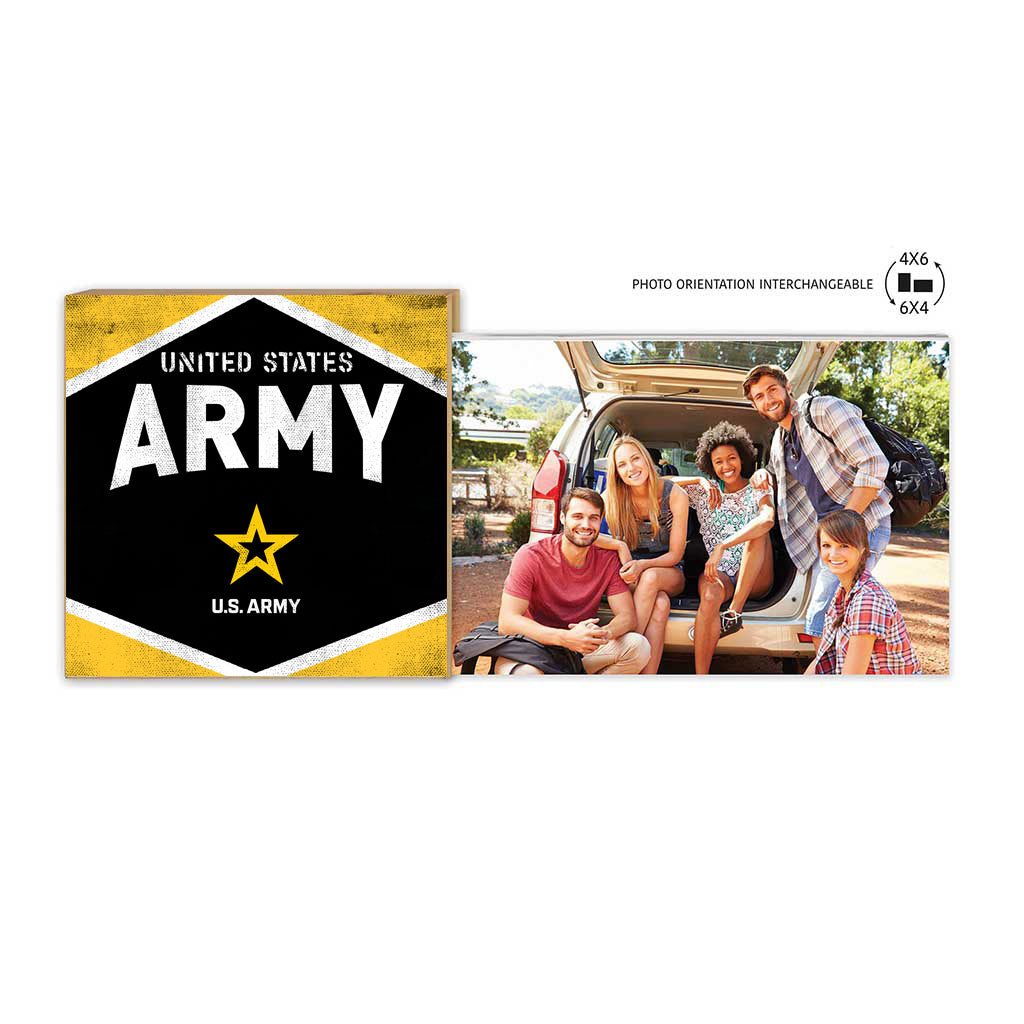 U.S. Army Floating Picture Frame Retro Diamond — 7.62 Design