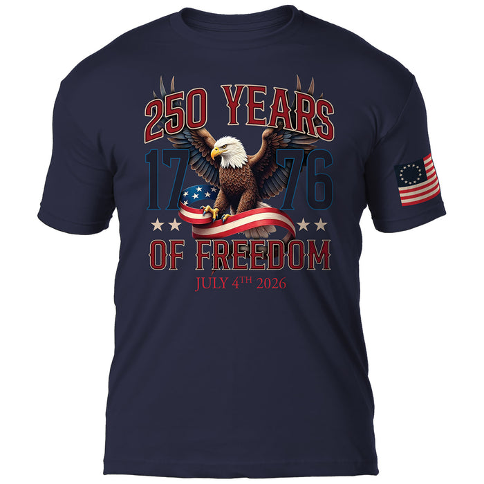 USA 250th Birthday Eagle 7.62 Design Men's T-Shirt - 7.62 Design