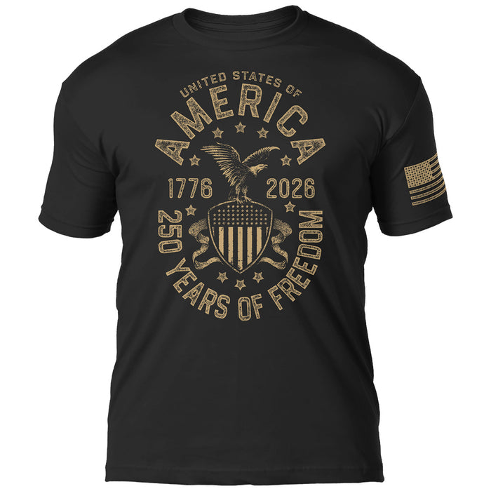 USA 250th Birthday Vintage 7.62 Design Men's T-Shirt - 7.62 Design