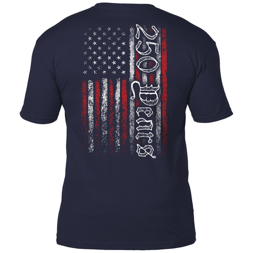USA 250th Birthday Grunge Flag 7.62 Design Men's T-Shirt - 7.62 Design