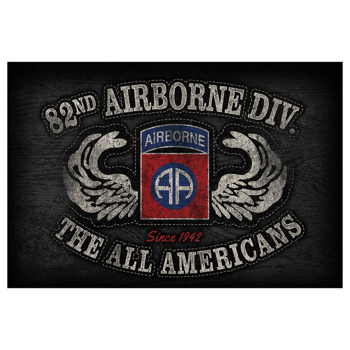 U.S. Army 82nd Airborne Divison All Americans 20x30 Floor Mat