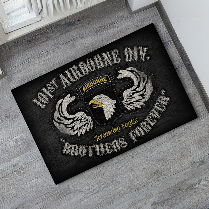 U.S. Army 101st Airborne Divison Brothers 20x30 Floor Mat