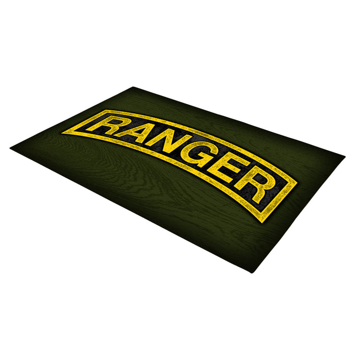 U.S. Army Ranger Tab 20x30 Floor Mat