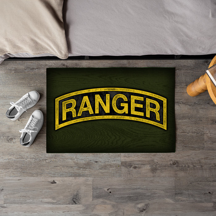 U.S. Army Ranger Tab 20x30 Floor Mat