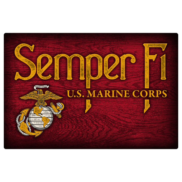U.S. Marine Corps Semper Fi 20x30 Floor Mat