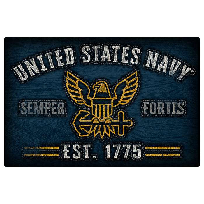 U.S. Navy Semper Fortis 20x30 Floor Mat