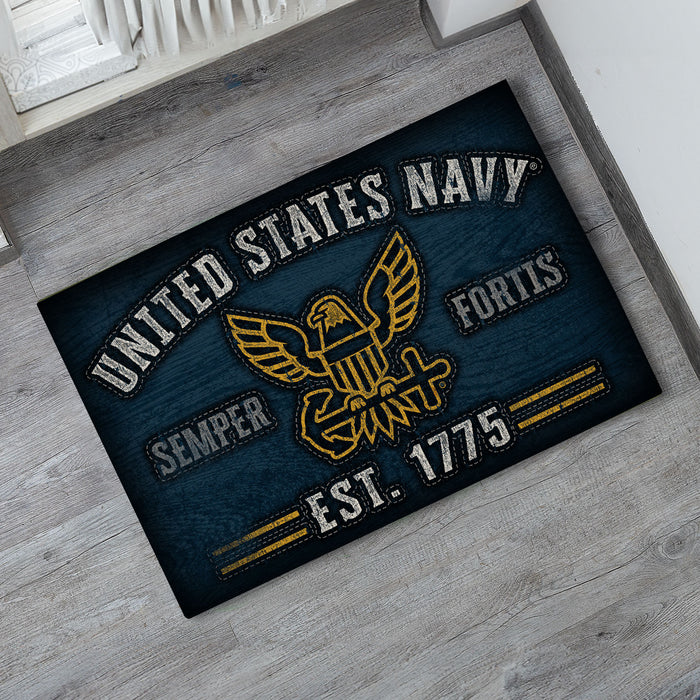 U.S. Navy Semper Fortis 20x30 Floor Mat