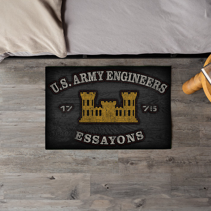 U.S. Army Engineers Essayons 20x30 Floor Mat