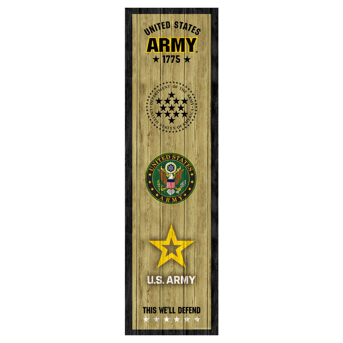 Army Heritage 10 x 35 inch Sign