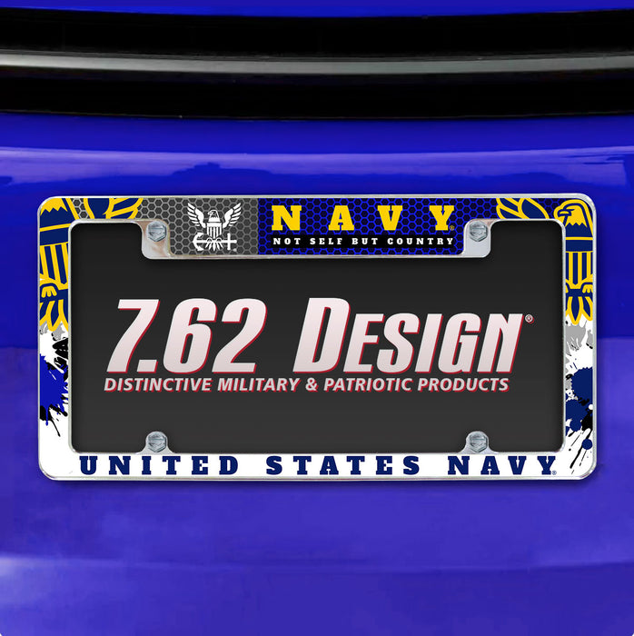 7.62 Design U.S. Navy License Plate Frame - Officially Licensed