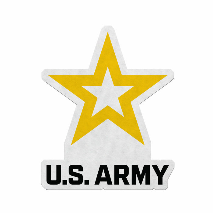 U.S. Army Logo Die-Cut Pennant by 7.62 Design - Made in the USA