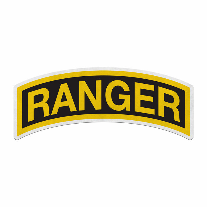 U.S. Army Ranger Tab Die-Cut Pennant by 7.62 Design - Made in the USA