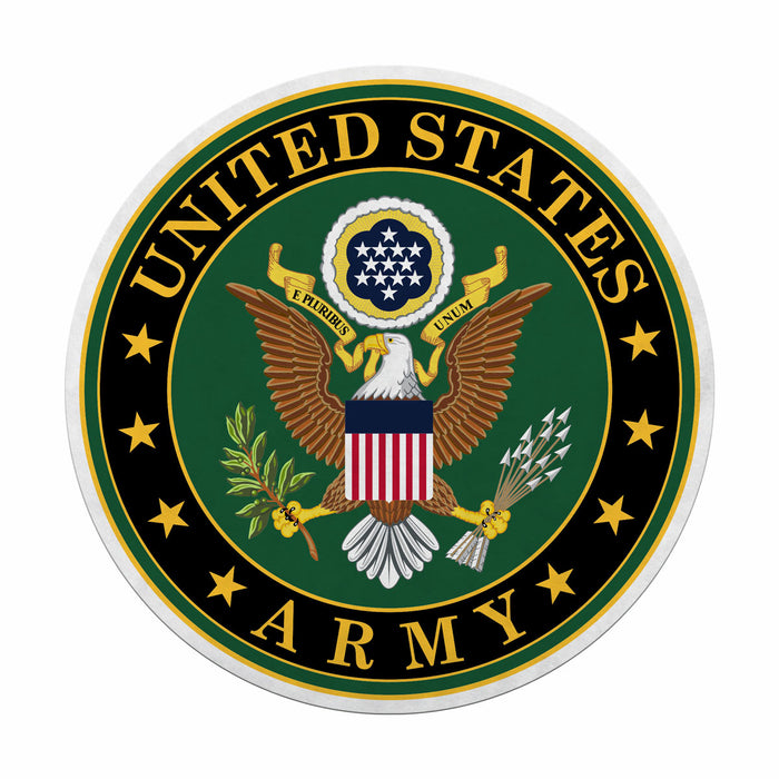 U.S. Army Seal Die-Cut Pennant by 7.62 Design - Made in the USA