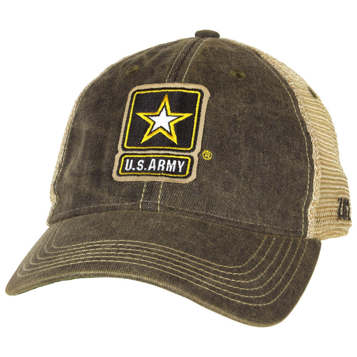 US Army Logo Vintage Trucker Hat OG