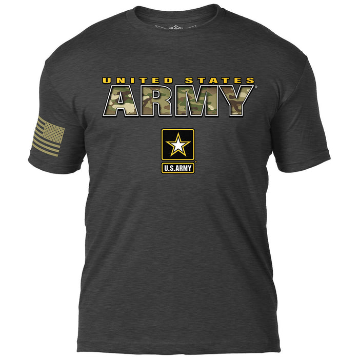 Army Camo Text 7.62 Design Battlespace Men's T-Shirt OG