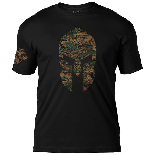 USMC Seventeen 75 - Black Ink T-Shirt