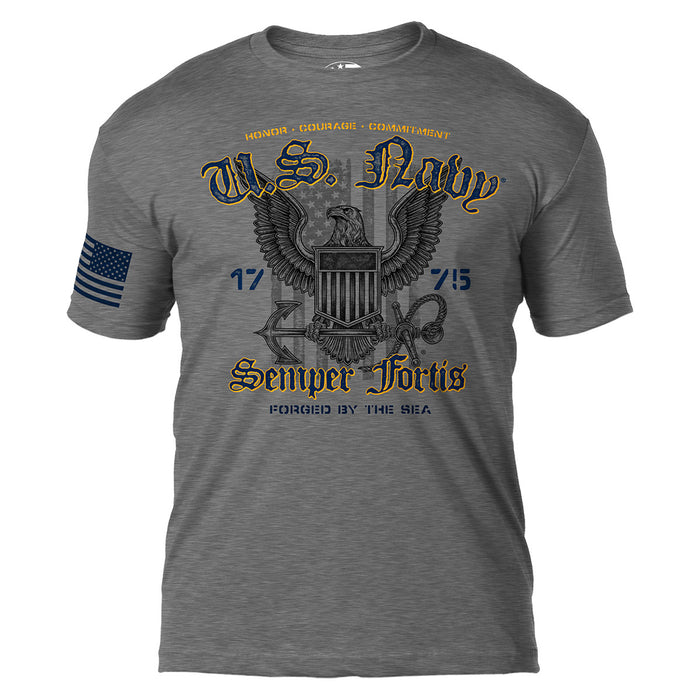 US Navy Semper Fortis 7.62 Design Men's T-Shirt