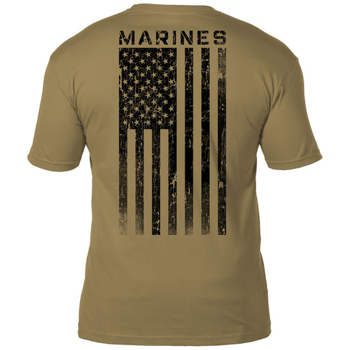 USMC MARPAT Camo Text 7.62 Design Battlespace Men's T-Shirt