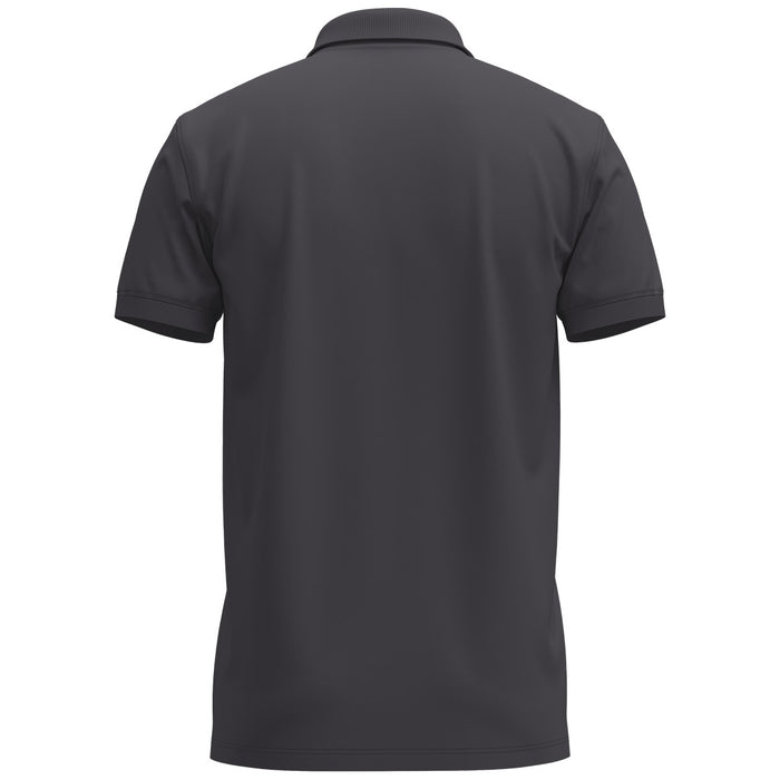 US Navy Logo Embroidered Polo Charcoal