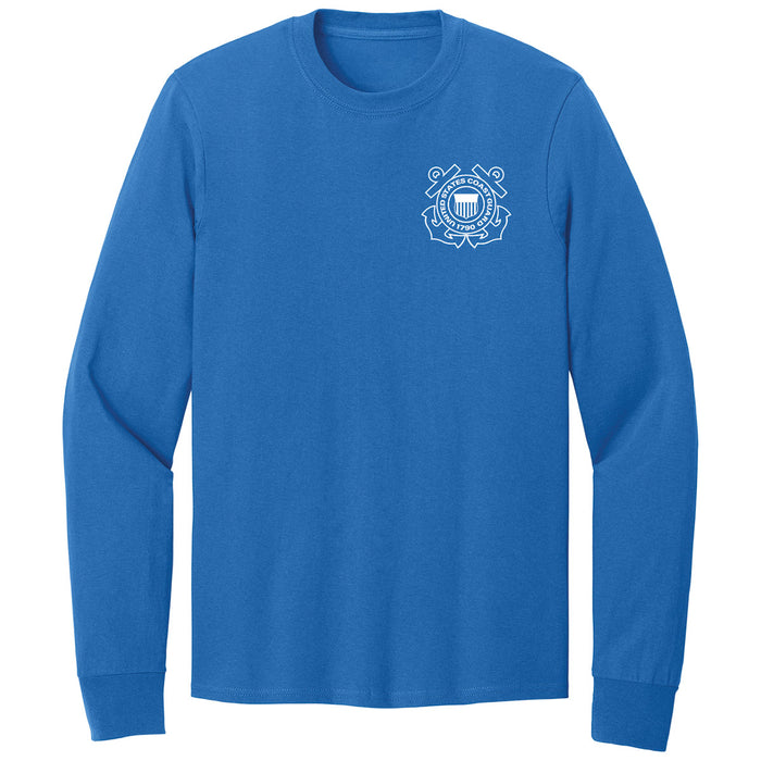 US Coast Guard Logo Unisex Long Sleeve T-Shirt