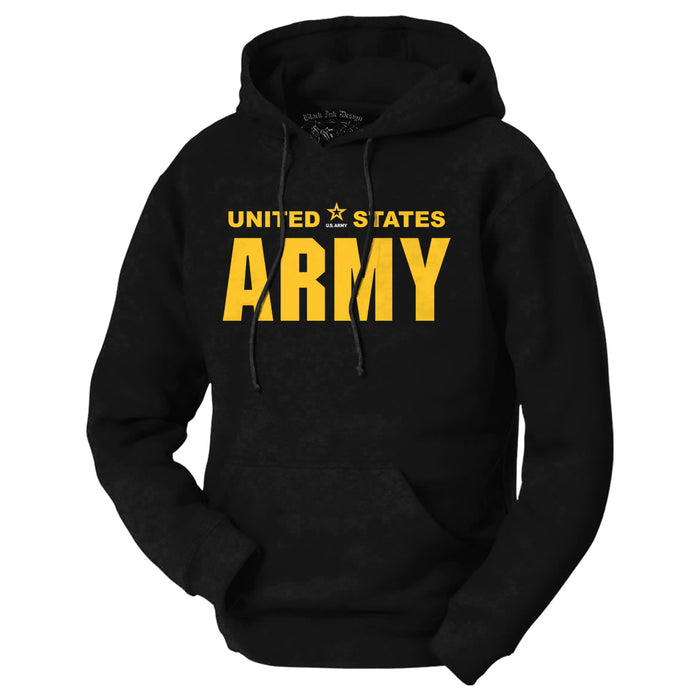 US Army Hoodie -  Army - Basic Sweatshirt Hoodie - Men's and Lady's U.S. Army Hoodie
