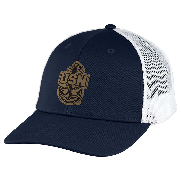 U.S. Navy Chief Petty Officer Patch Trucker Hat by 7.62 Design