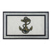 US Navy Anchor Logo - 18 x 30 inch Color Doormat - 7.62 Design