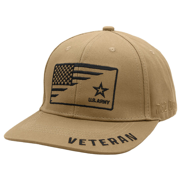 U.S. Army Veteran Split Flag Twill Hat