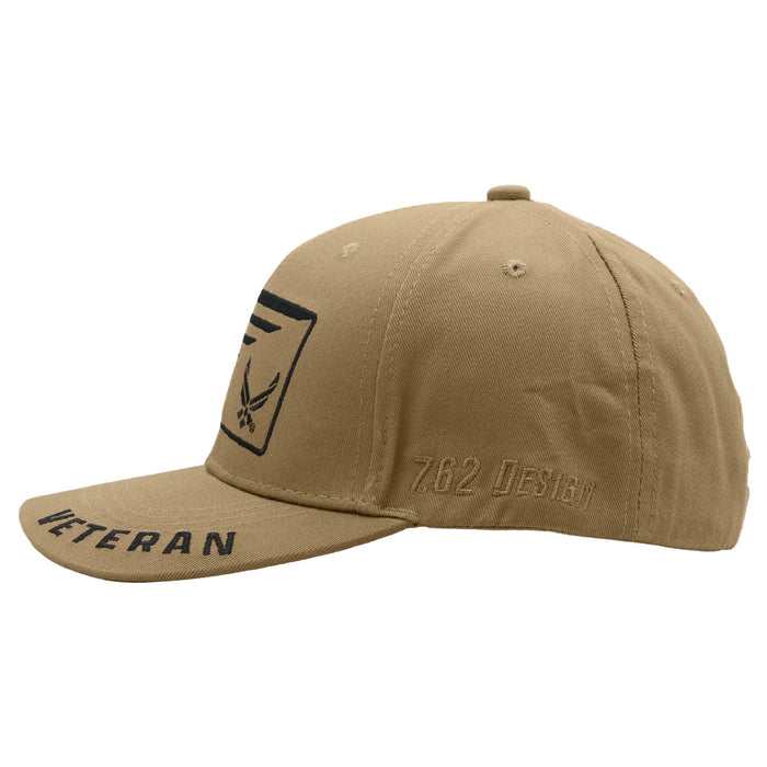 U.S. Air force Veteran Split Flag Twill Hat