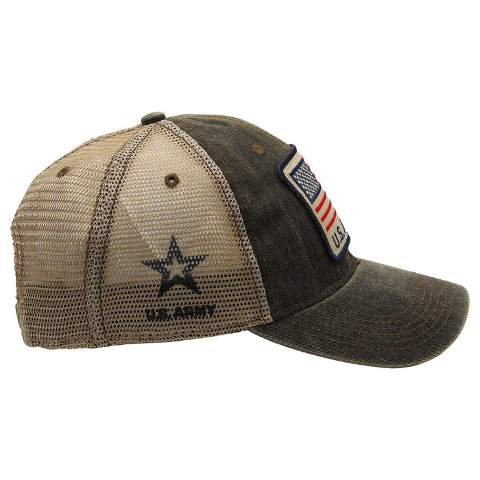 U.S. Army Flag Vintage Trucker Hat