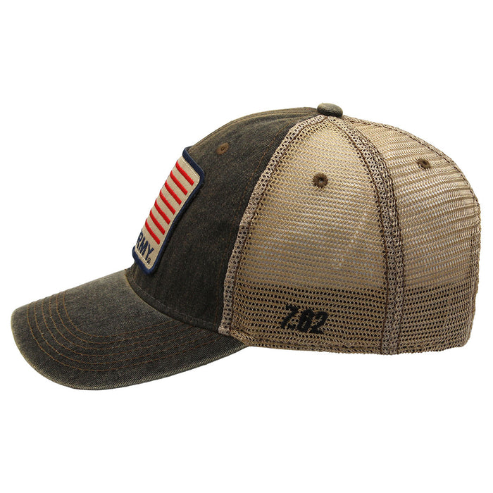 U.S. Army Flag Vintage Trucker Hat