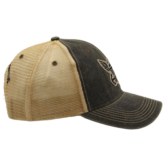 U.S. Navy Eagle Logo Vintage Trucker Hat