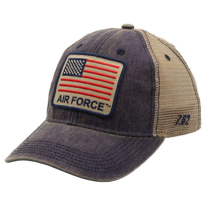 U.S. Air Force Flag Vintage Trucker Hat