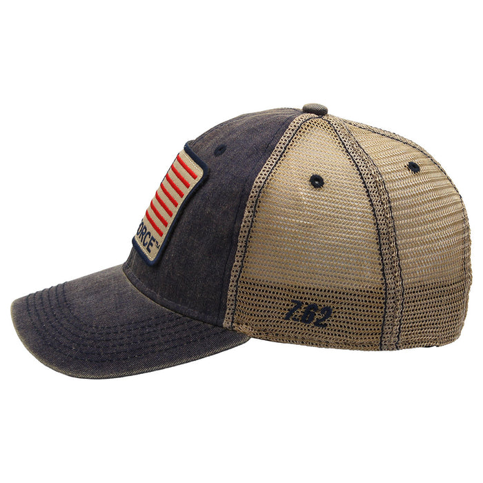 U.S. Air Force Flag Vintage Trucker Hat